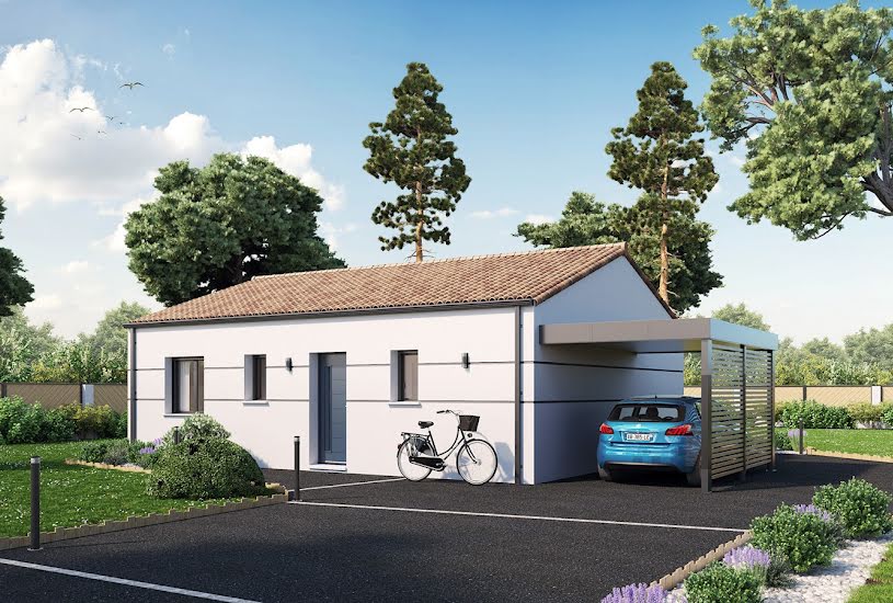  Vente Terrain + Maison - Terrain : 490m² - Maison : 66m² à La Garnache (85710) 