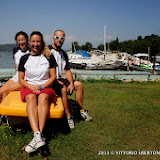 UIM-ABP Aquabike Class Pro European Championship- Paddock of the Grand Prix of Europe, Viverone Italy, August 2-3-4, 2013. Picture by Vittorio Ubertone/ABP.