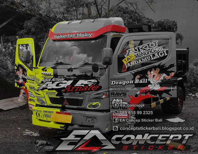 Cuting Stiker Truk Canter Belang Cutting Stiker Di Denpasar Bali