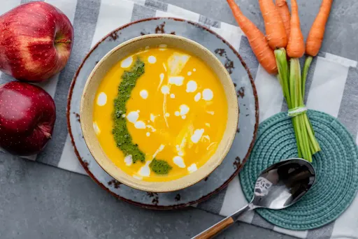 Roasted Carrot & Apple Soup