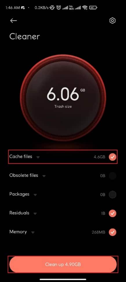 Nettoyage du cache dans Android |  Correction de Spotify ne s'ouvrant pas sur Android