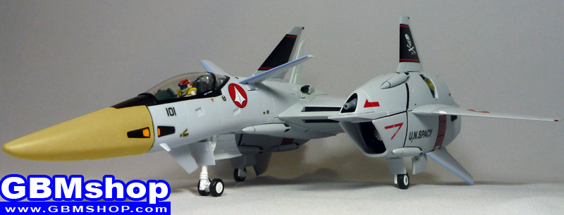 Macross Flashback 2012 VF-4 VF-4G Lightning III Commander Type Hikaru Ichijo Custom Fighter Mode