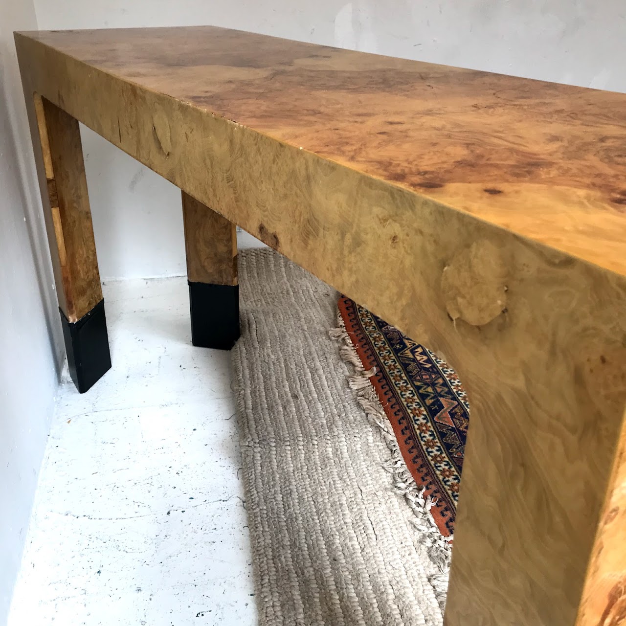 Birdseye Maple Console