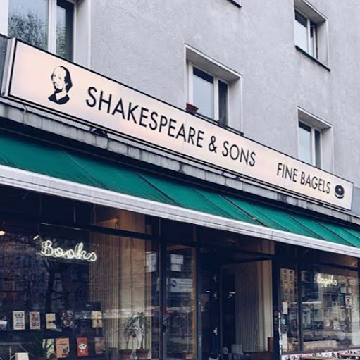 Books & Bagels - Shakespeare & Sons logo