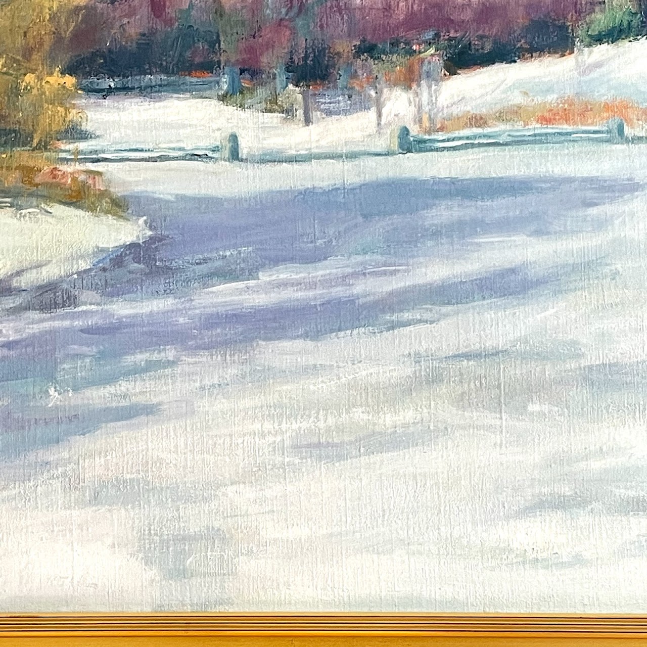 'The Lake - Central Park' Oil Painting