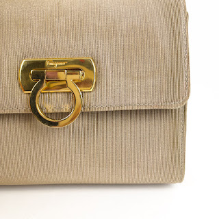 Salvatore Ferragamo Ribbed Mini Shoulder Bag