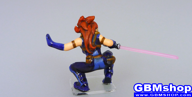 star wars miniature Imperial Assault the Emperor's Hand Mara Jade, Jedi #37 Alliance and Empire Star Wars Miniatures custom Customize and Painting