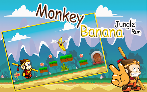 Monkey Banana Jungle Run