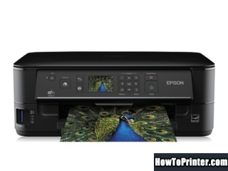 Reset Epson SX440 printer with Epson resetter