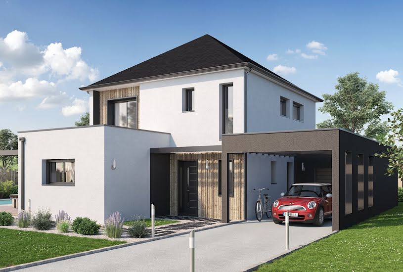  Vente Terrain + Maison - Terrain : 372m² - Maison : 138m² à Melesse (35520) 