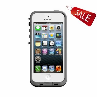 Lifeproof iPhone 5 Case - 1 Pack - Retail Packaging - White And Gray