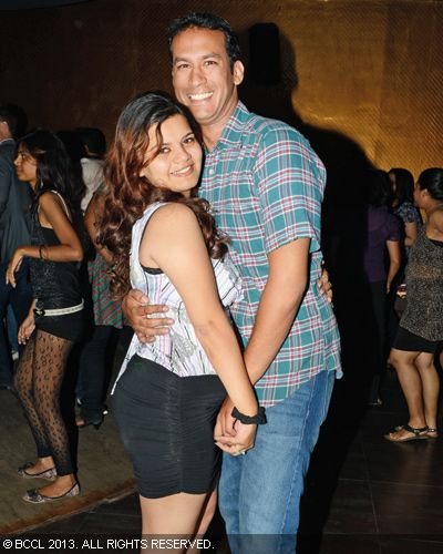 Mandy and Daniel shake a leg during a girls' night party, held at one of the popular pubs in the city.