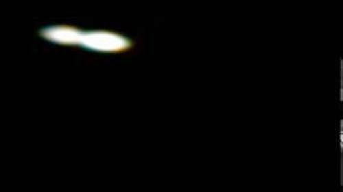 Watch Moment Two Ufos Hover Above Woman Home In Early Hours Of Morning