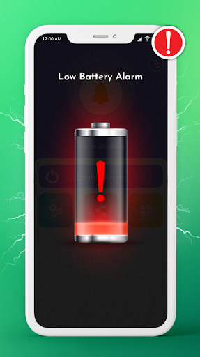 Screenshot Full Battery Charge Alarm