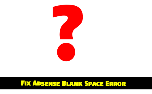 Adsense Ads show blank space