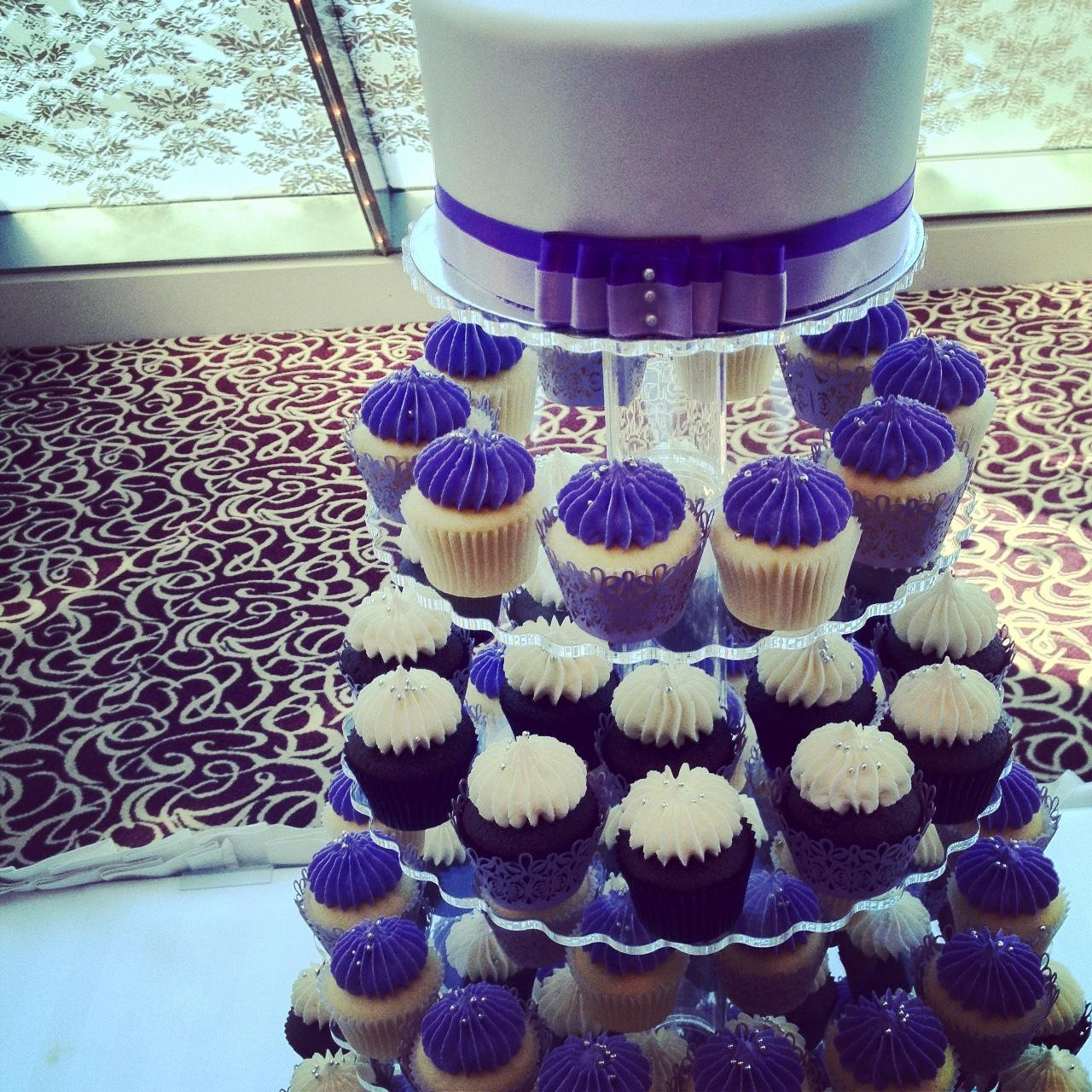 Wedding Cupcake Tower,