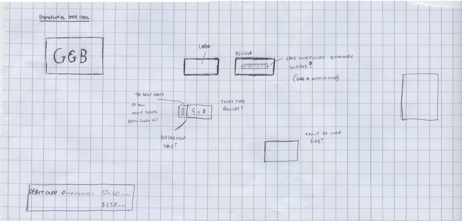 Paper Code Ideas Design Practice: March 2011