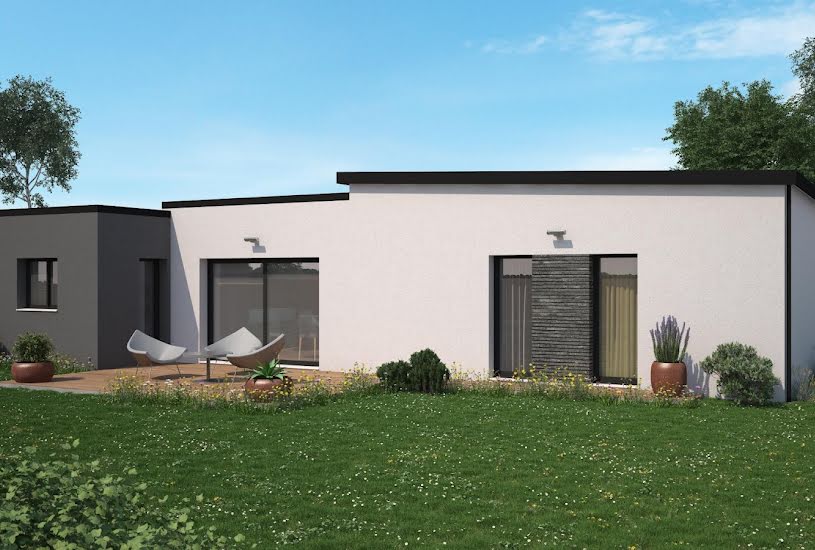  Vente Terrain + Maison - Terrain : 2 700m² - Maison : 103m² à Saint-Just-sur-Dive (49260) 