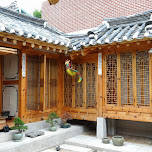 bukchon hanok village in Seoul, South Korea 