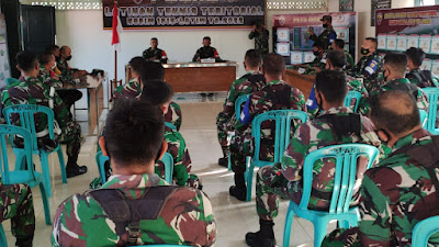 Kodim 1615/Lotim Gelar Latnister, Dandim Ingatkan Lima Kemampuan Teritorial 