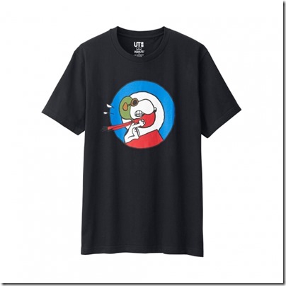 UNIQLO UT X Peanuts Movie Men Short Sleeve Graphic T-Shirt 10