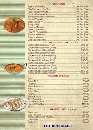 Hotel Vijay Sagar menu 5