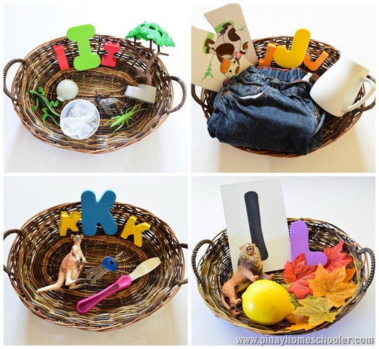 Object Baskets for I to P