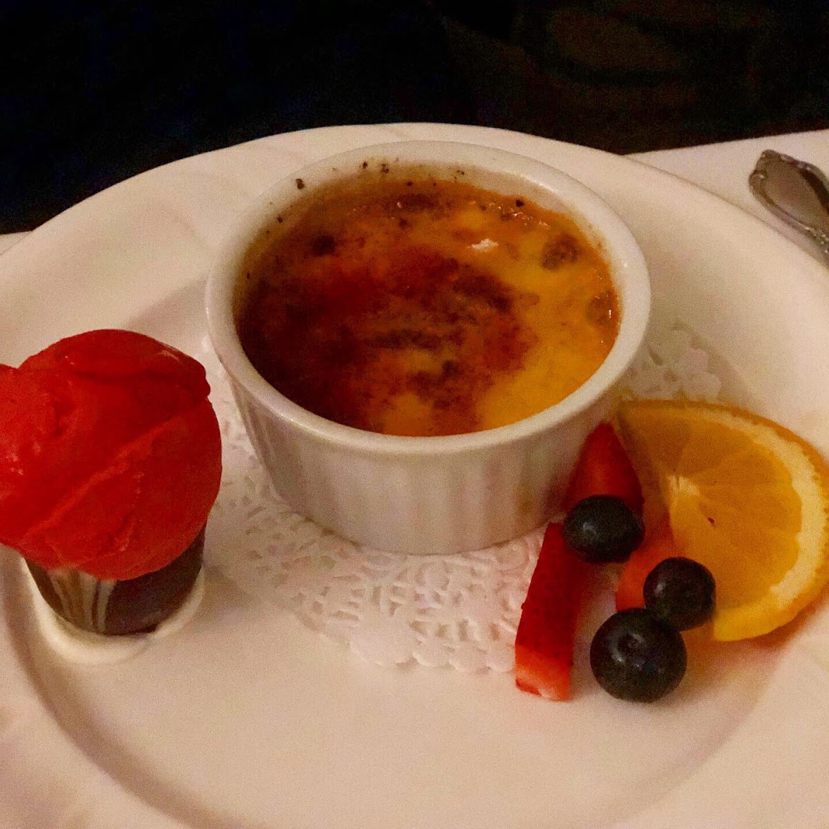 Pistachio Creme Brûlée