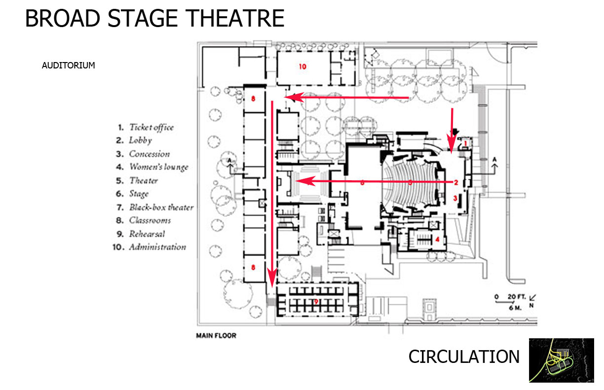 Spaces by Ezra: Building Example 7 - Broad Stage
