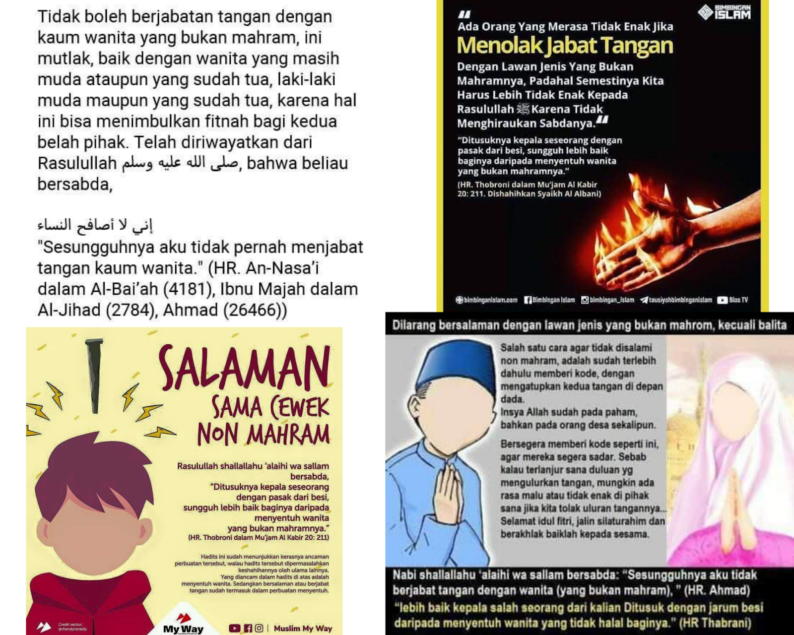 27+ Daftar Populer Gambar Poster Orang Tidak Berjabat ...