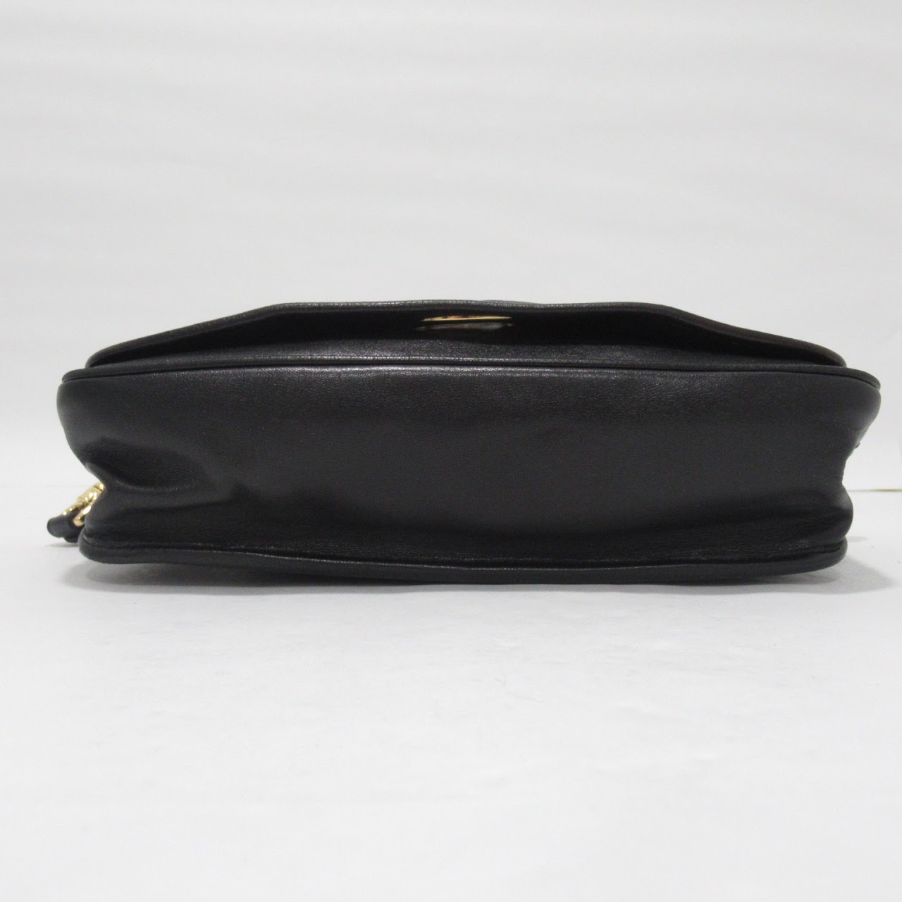 Loewe Black Leather Shoulder Bag