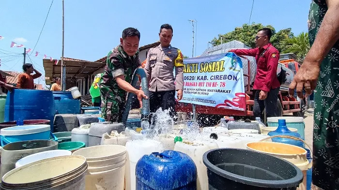 Desa Mundu Pesisir Cirebon Kesulitan Air Bersih di Musim Kemarau