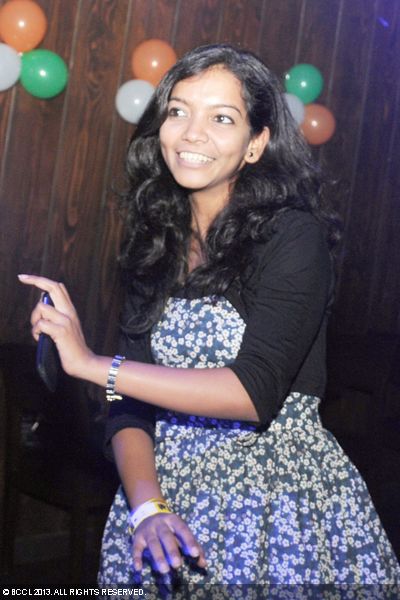 Akansha during the Weekend Club Night at Rhino, Gurgaon.