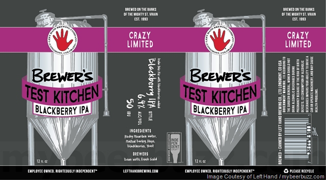 Left Hand Brewing Brewer’s Test Kitchen Blackberry IPA