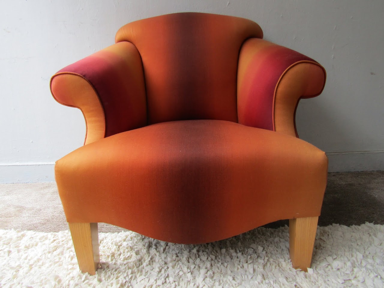 Ombre Upholstered Club Chair #2