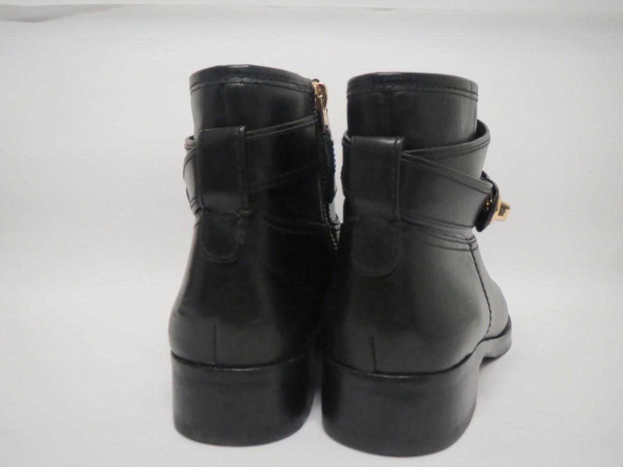 Coach Black Leather 'Elton' Bootie