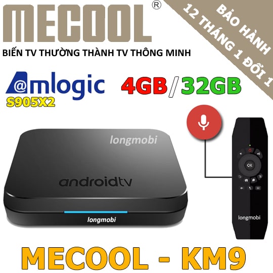 Mecool km 9 android tv box manh nhat