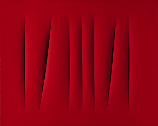 2 Lucio Fontana Conceito espacial 1968