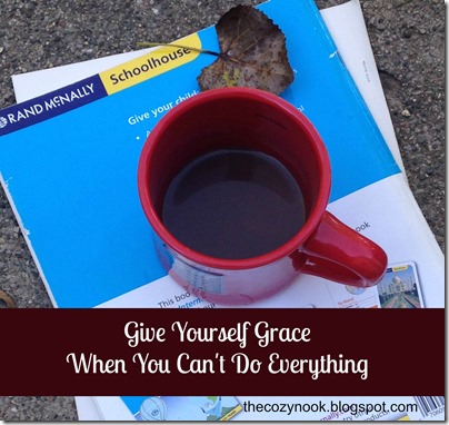 Give Yourself Grace  - The Cozy Nook