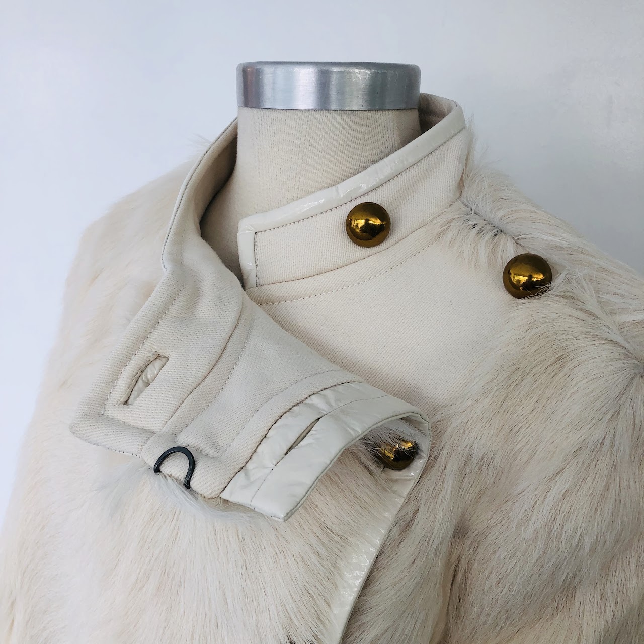 Tory Burch Goat Fur Coat