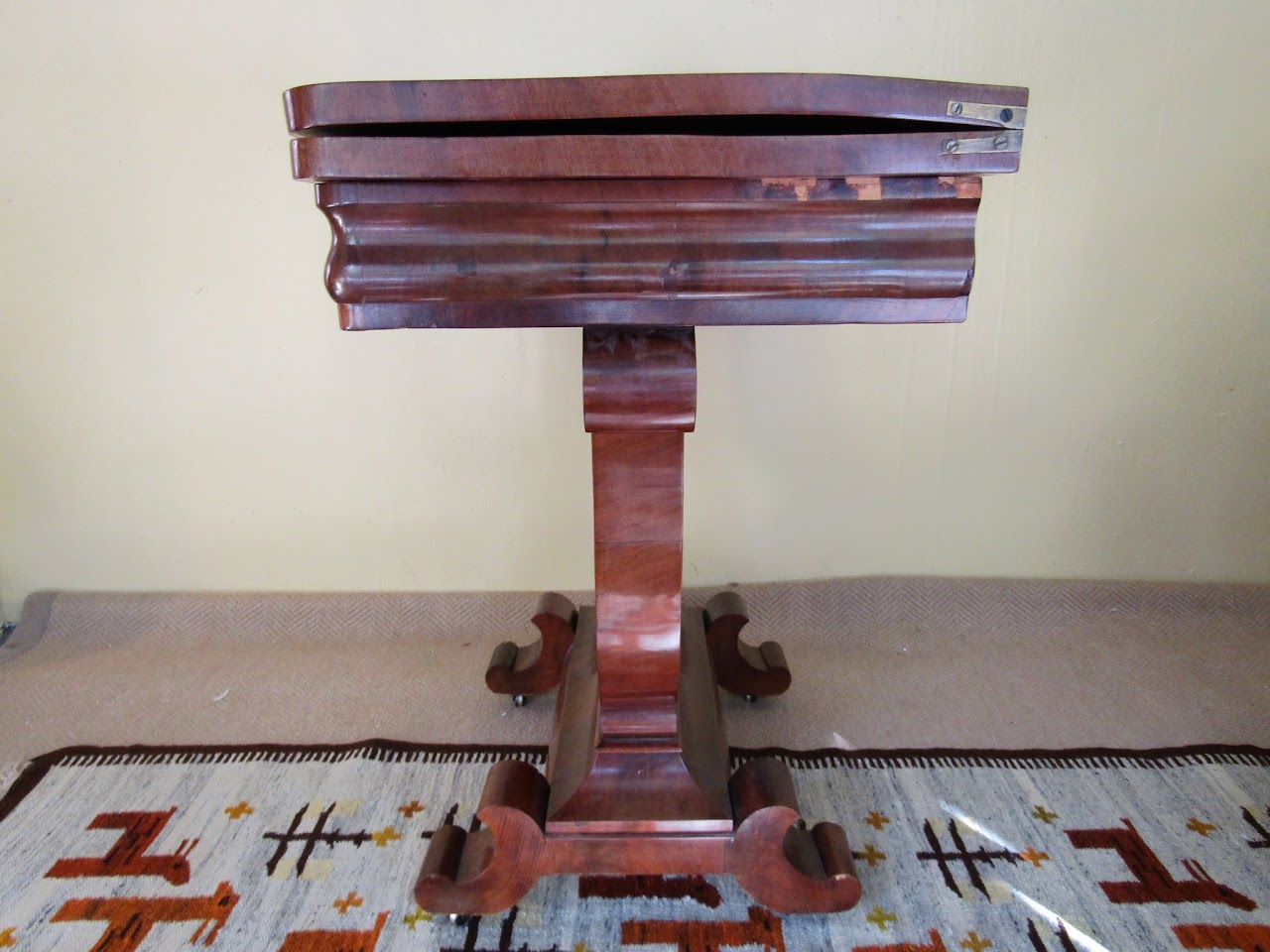 Biedermeier-Style Card Table