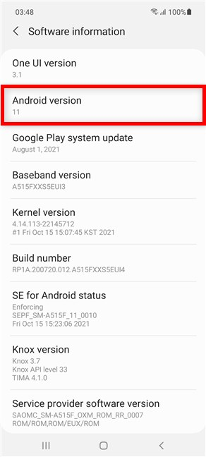 Descubre la versión actual de Android en Samsung