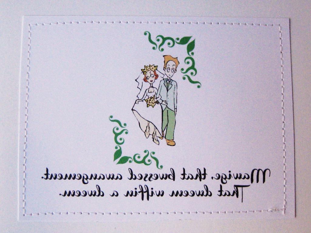 Funny Wedding card.