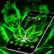 Weed Rasta Skull Theme 1.1.13 Icon