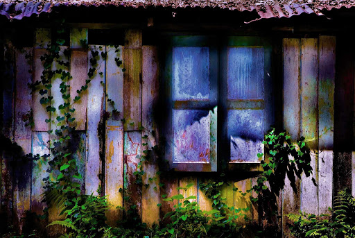 rustic-remains-building-Singapore.jpg - Rustic remains of s building being overtaken by nature in Singapore's garden city. 