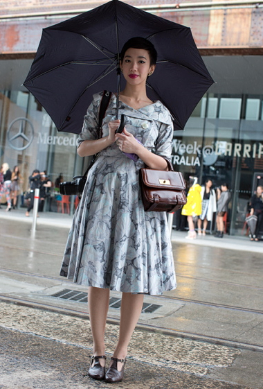 As Seen in Harper's Bazaar Streetstyle