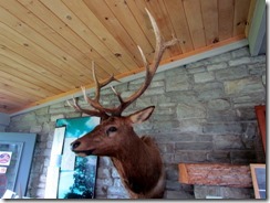 Inside Waterrock Knob Info Center