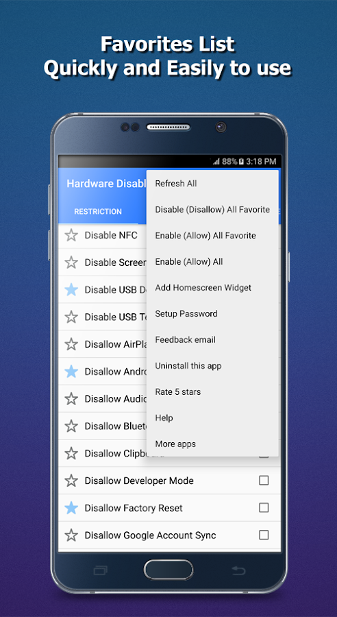    Hardware Disabler Samsung- screenshot  