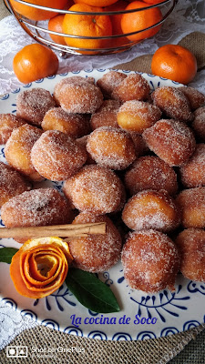 Receta de buñuelos de naranja caseros