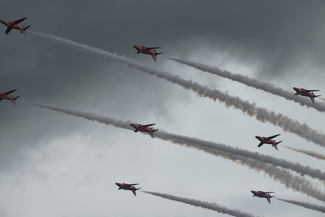 Red Arrows at Leuchars